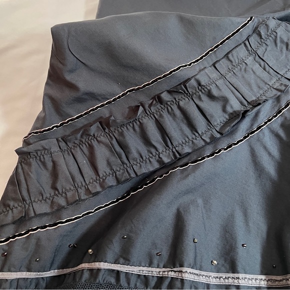 Burning Torch Black/Dark Grey Skirt Size Large - Picture 4 of 12